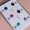 Dot card de 6 acuarelas mate - Imagen 2