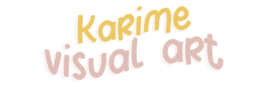 logo karime visual art